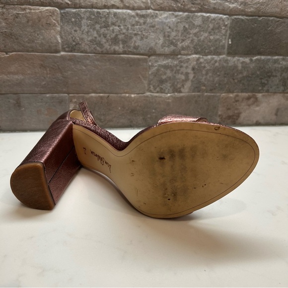 Sam Edelman Yaro Soft Pink Heeled Sandals - Size 8 1/2 Wide - Picture 7 of 10